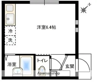 CLASSY戸越公園【1階】の間取り