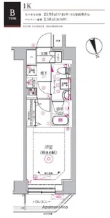 RELUXIA品川中延【3階】の間取り