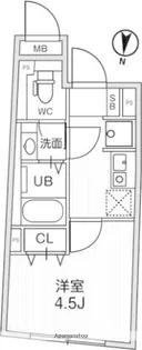ラヴィエール戸越公園【2階】の間取り