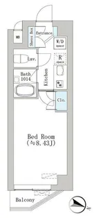 リペリアン中目黒【4階】の間取り
