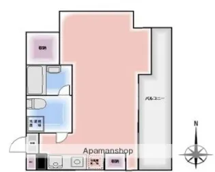 プランドールビル【2階】の間取り