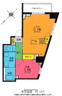 ASOLEAR JONAN【4階】の間取り