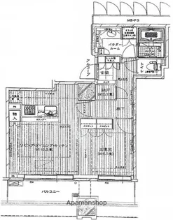 シティタワー大崎【11階】の間取り
