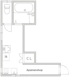 Bハウス東大井【101号室号室】の間取り