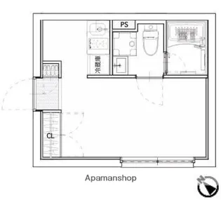 LUDENS大崎ANNEX【2階】の間取り
