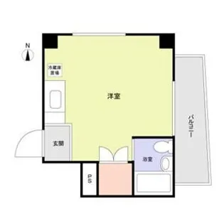 グリーンヒルズ良II【3階】の間取り