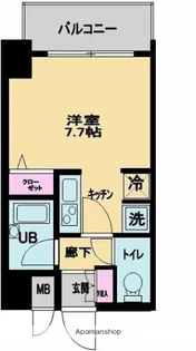 アデッソ大森【3階】の間取り