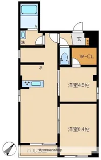 カペラⅨ【1階】の間取り