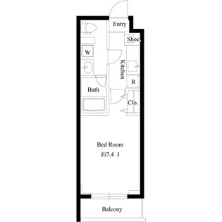 パルムクレスト武蔵小山 ノース棟【3階】の間取り