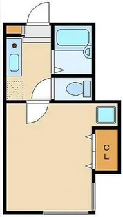 プライムハウス羽田【1階】の間取り