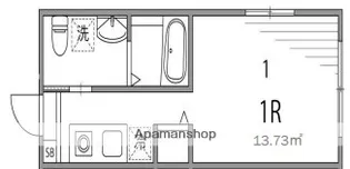 ファブール蒲田【2階】の間取り