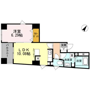 イーストグレイス品川【3階】の間取り