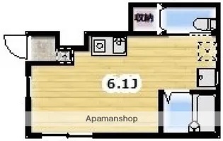 グローリア西蒲田【1階】の間取り