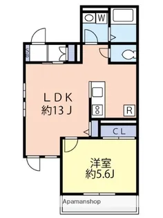 クレアテラス【2階】の間取り