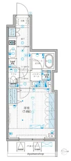 リテラス蒲田【13階】の間取り