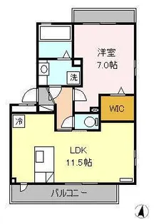 シャルム池上【3階】の間取り