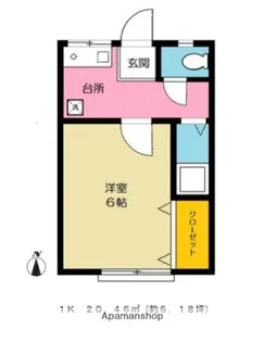 スターハイツ【2階】の間取り