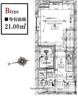 レピュア目黒本町レジデンス【2階】の間取り