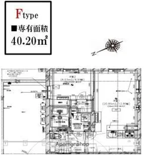 レピュア目黒本町レジデンス【3階】の間取り