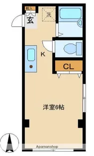 メゾンオータケ【2階】の間取り