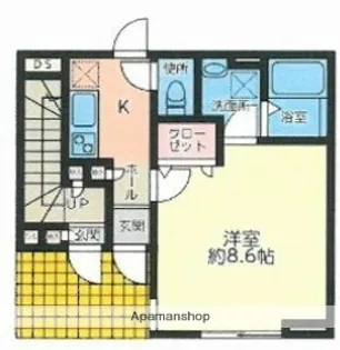 ワイズハウス【1階】の間取り