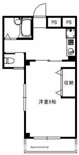 第21シンエイビル【10階】の間取り
