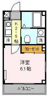 ピソ ブランカ【4階】の間取り