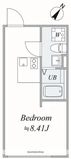 TRIAS118【303号室】の間取り