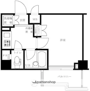 ルーブル蒲田南六番館【5階】の間取り