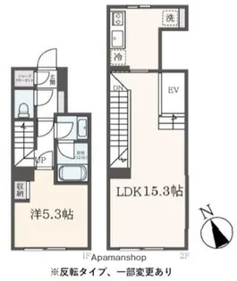 TRADIS 荏原中延【5階】の間取り