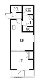 TRADIS 荏原中延【1階】の間取り
