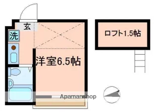 イルビラージュ蒲田【3階】の間取り