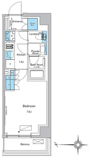 ルフォンプログレ糀谷【5階】の間取り