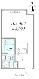 TRIAS268【4階】の間取り