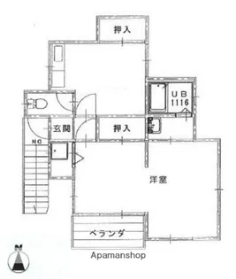 K’LIEN【201号室】の間取り
