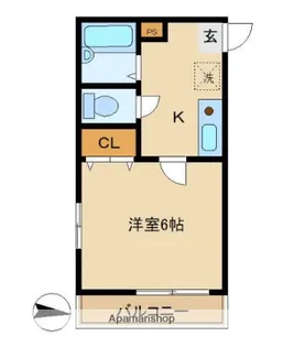 第56シンエイビル【3階】の間取り