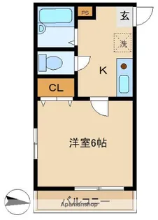 第56シンエイビル【1階】の間取り