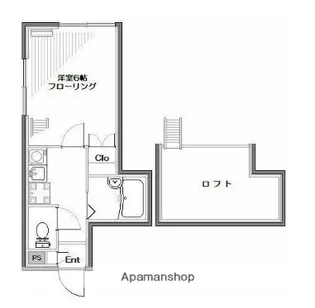 アーバンコート大森北【2階】の間取り