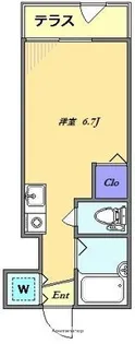 エステート高富【103号室】の間取り