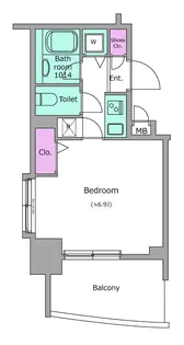 FORESTA戸越銀座【2階】の間取り