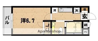 グランベルドール【3階】の間取り