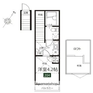 MELDIA大森【2階】の間取り