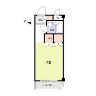 COCOPAL蒲田【3階】の間取り