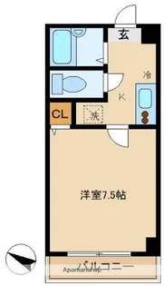 第28シンエイビル【502号室】の間取り