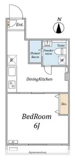桜プレイス戸越公園【3階】の間取り
