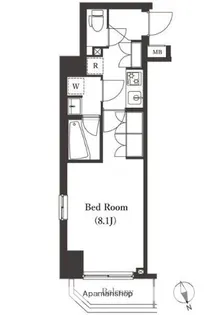 arkmark大森西(アークマークオオモリニシ)【3階】の間取り