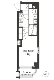 ARKMARK大森西【4階】の間取り