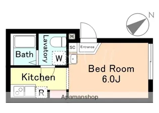 CHUM 358【2階】の間取り