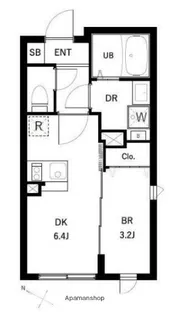 コンポジット品川戸越【1階】の間取り
