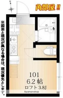 AZEST−RENT羽田Ⅸ【1階】の間取り
